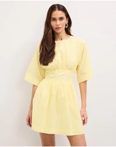 The Fated - Stella Waisted Mini Dress
