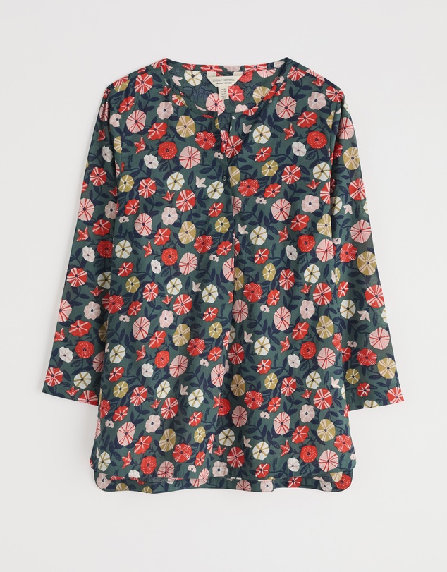 Seasalt - Seasalt Cornwall Multi Watercolour Sketch Top