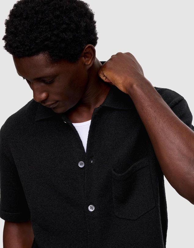 ARKET - Bouclé Polo Shirt