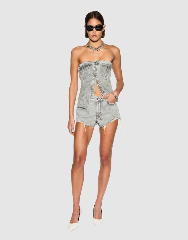 Ksubi - RETRO BUSTIER DIME KRYSTAL