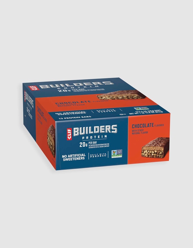 CLIF - Chocolate Flavour Builders Bar - 12x68g