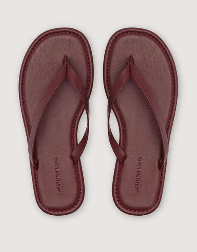 Assembly Label - Alina Leather Thong Sandals