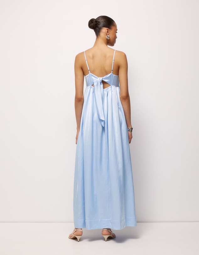 AERE - Suri Satin Maxi Dress