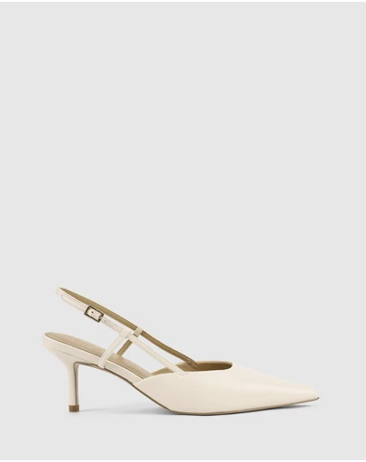 Siren - Yoyo Slingback Kitten Heels