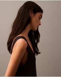 Calvin Klein - Twill Midi Slip Dress