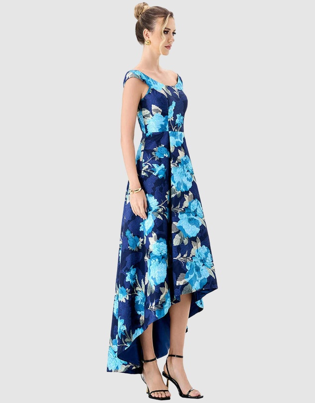 Bariano - Adiba Cap Sleeve Midaxi