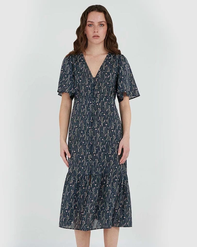 Forcast - Nara Button Down Dress