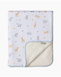Living Textiles - Sherpa Blanket - Roam & Roar