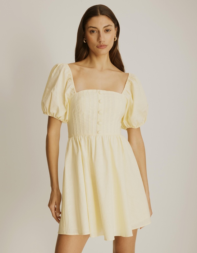 Atmos&Here - Bobbie Puff Sleeve Mini Dress