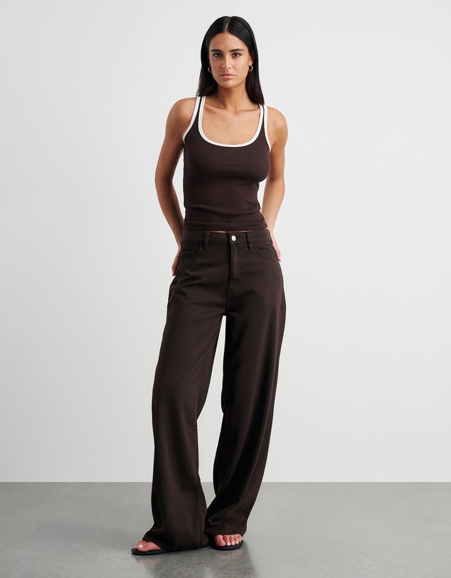 Jag - Loe Mid Rise Straight Jean