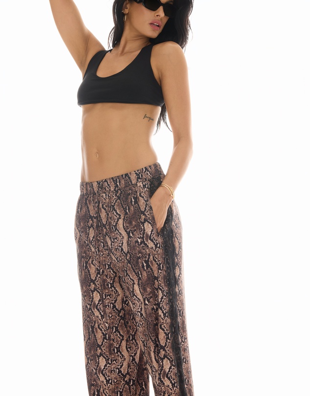 THE TALES - Frida Snake Lace Tuxedo Pants