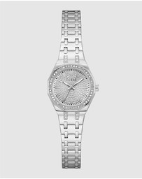 GUESS - Guess Pixie Ladies Silver Tone Analogue Watch