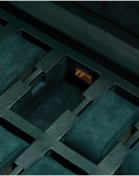 Wolf - Wolf British Racing Green 8 Piece Watch Box