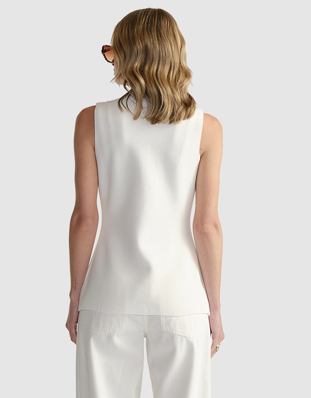 Decjuba - Maddie Longline Knit Vest