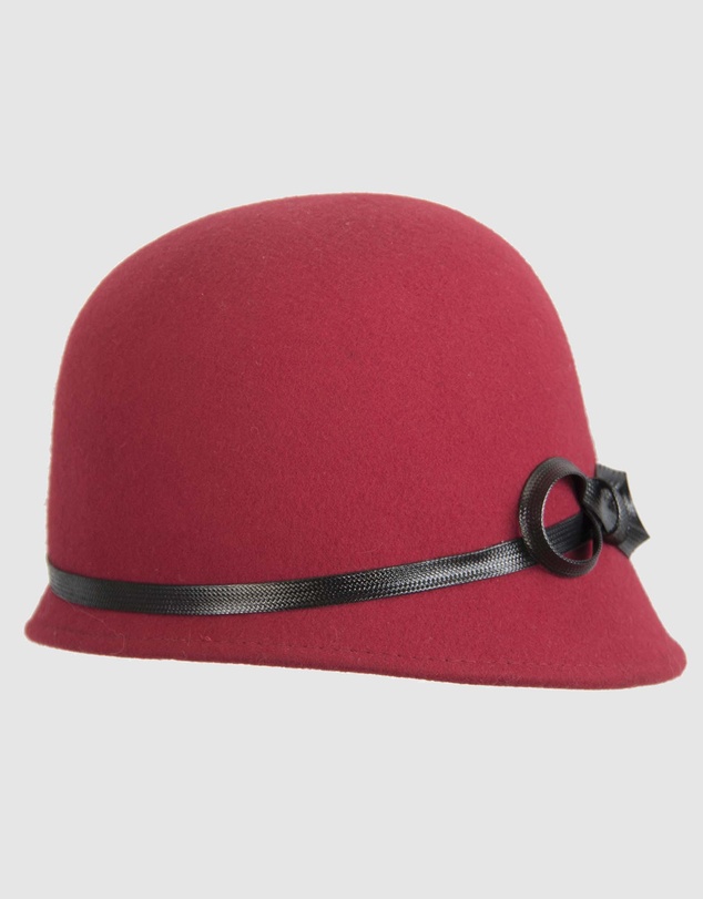 Max Alexander - Felt Red Fashion Bucket Hat