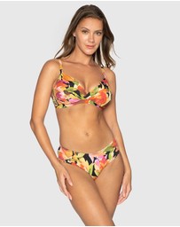 Nip Tuck Swim - Black Roman Holiday Natalie Bikini Top