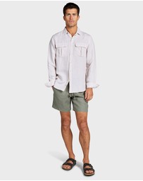Academy Brand - Riviera Linen Short