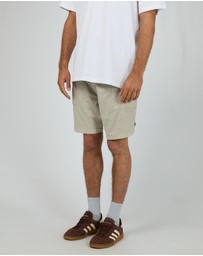 Silent Theory - Elasticised Waist Patch Pocket Shorts