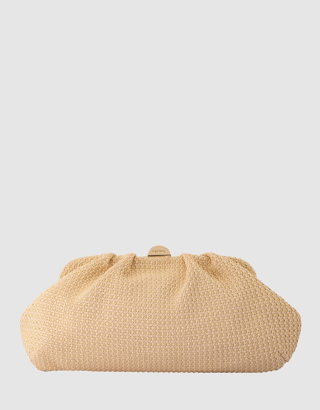 Olga Berg - Oriana Woven Clutch
