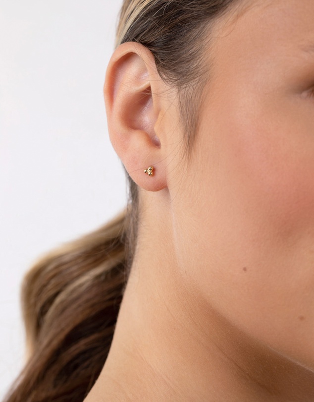 Lovisa - Gold Plated Sterling Silver Ball Cluster Pack Earring