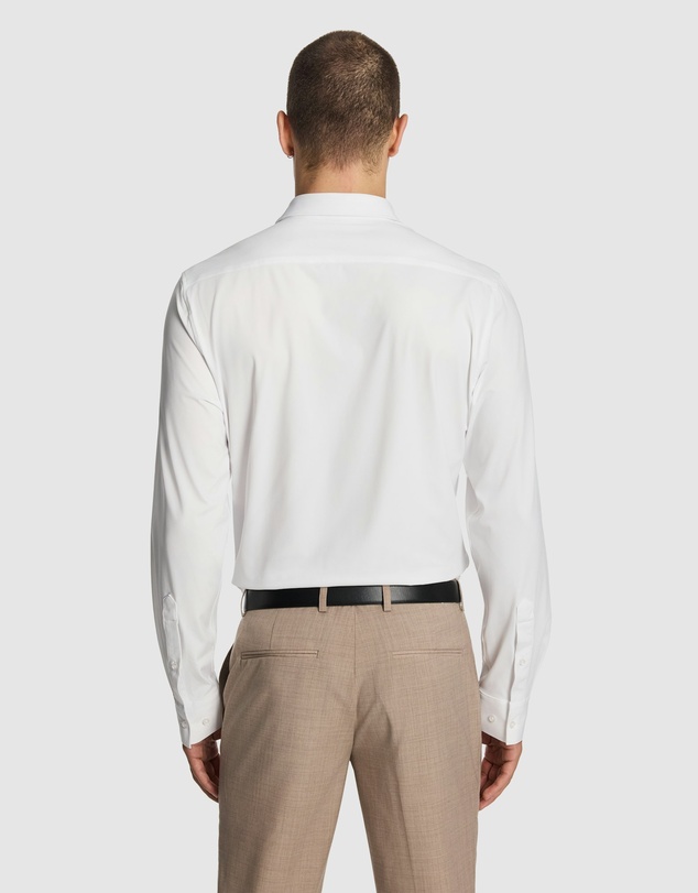 yd. - Pulse Slim Hyper Stretch Dress Shirt
