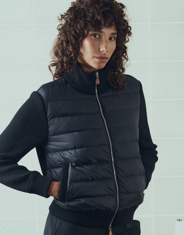 IDA+S - Sutton Nylon Knit Bomber