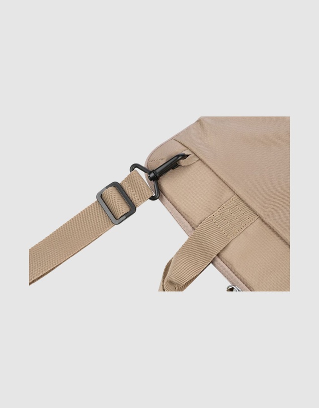 Tucano - Tucano Smilza Super Slim Laptop Bag Beige Fits 15.6 Inch Laptops Lightweight Durable Eco