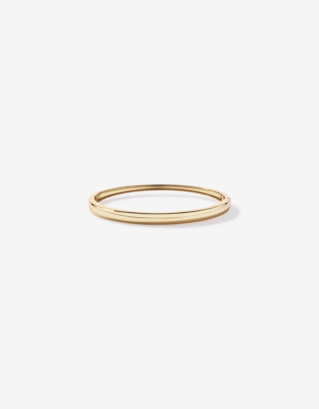 Michael Hill - Polished Hinge Bangle in 18kt Vermeil