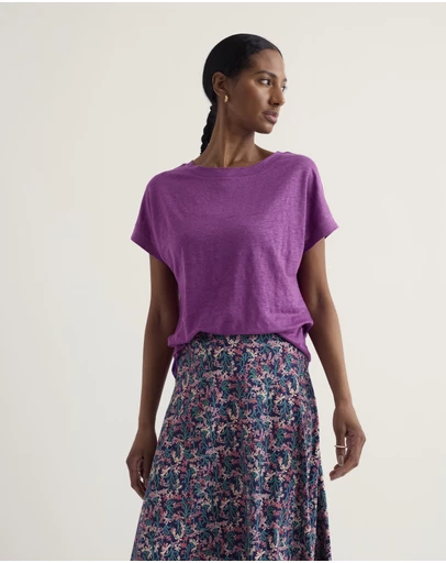 Seasalt - Carn Cove Linen T-Shirt