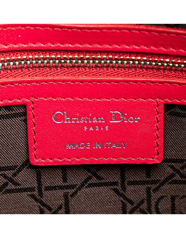 Pre-Loved by Azura Reborn - Pre-Loved Large Lambskin Cannage Lady Dior