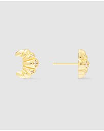 Wanderlust + Co - Croissant Stud Earrings