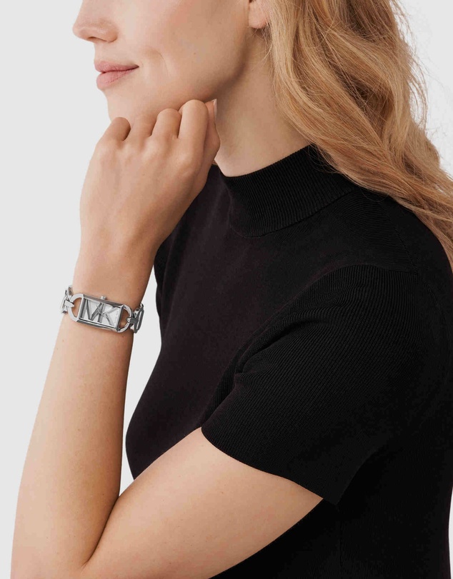 Michael Kors - Mk Empire Silver Tone Analogue Watch