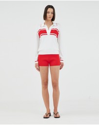 Third Form - Rewind Knit Long Sleeve Polo