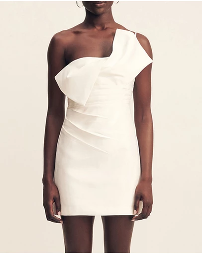 Shona Joy - Otis Twist Knot Mini Dress
