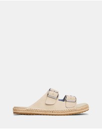 Tommy Hilfiger - Flex Jutte Hilfiger Suede Sandals - Men's
