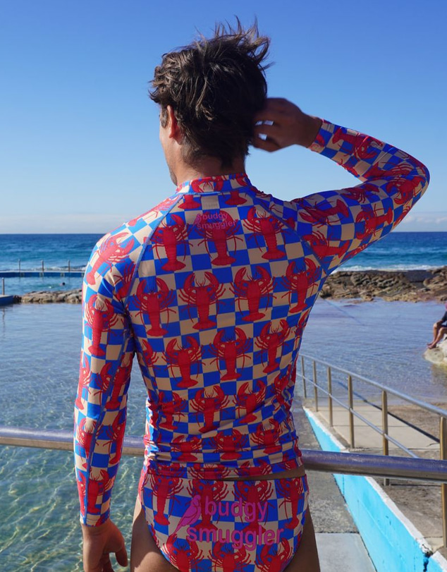 Budgy Smuggler - Lobstars Men's Rash Vest