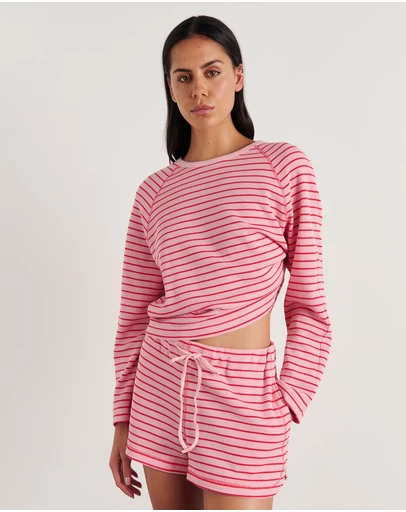 Jag - Milly Waffle Long Sleeve Tee