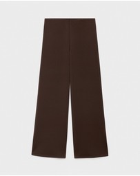 M.N.G - Straight-Fit Trousers With Elastic Waist