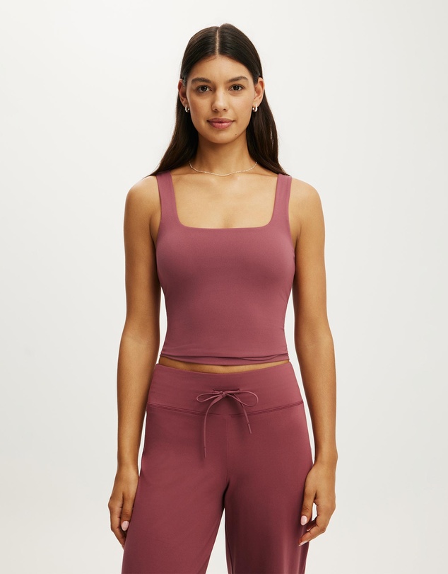 Cotton On Body Active - Ultra Soft Square Neck Tank