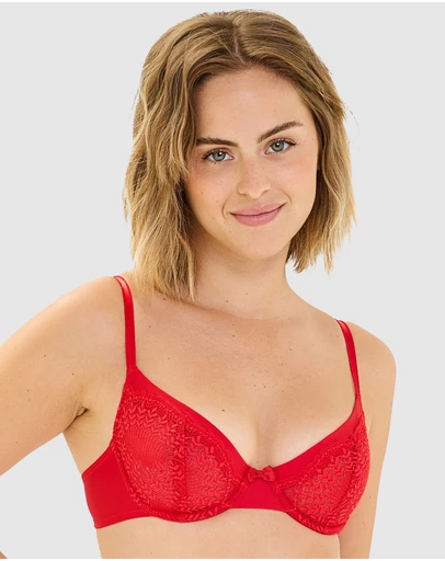 Billet Doux - Fidele Underwired Lace Demi Bra
