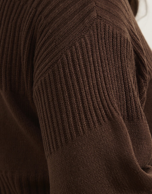 Atmos&Here Curvy - Irena Rib Knit Jumper