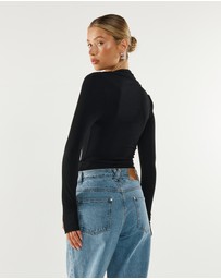 Madison The Label - Laury L/S Top