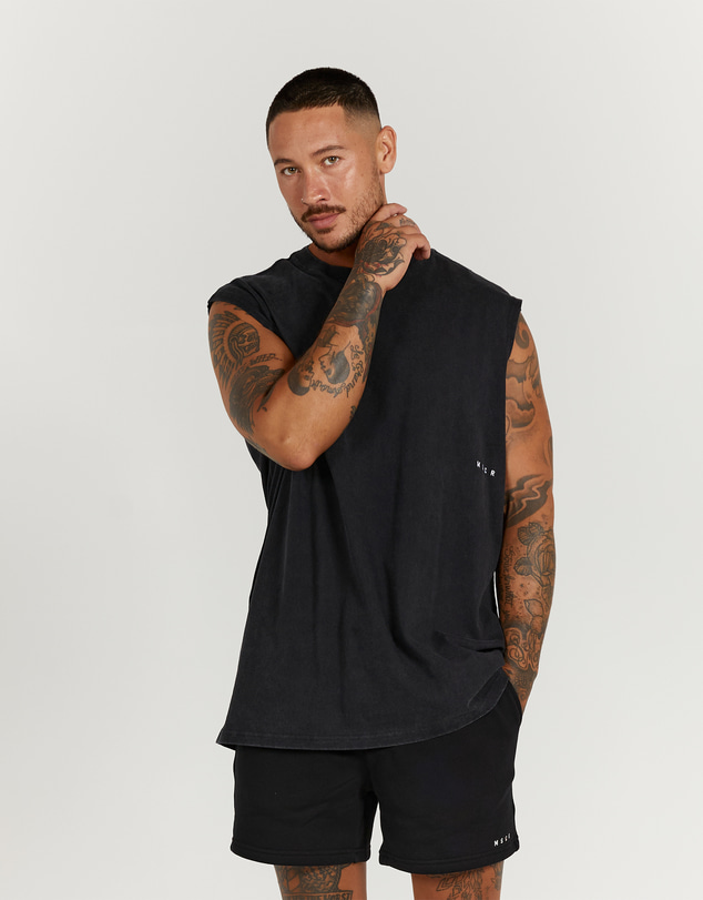 Muscle Republic - Mens Heavy Oversized Tank - Timeless