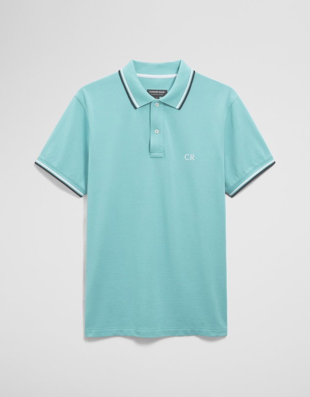 Country Road - Australian Cotton Cr Logo Pique Polo