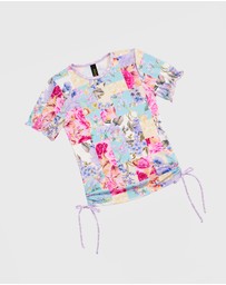 Aqua Blu Kids - Meadow Short Sleeve Rash Vest Set - Kids