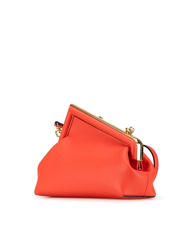 Pre-Loved by Azura Reborn - Pre-Loved Fendigraphy Coral Leather Crossbody