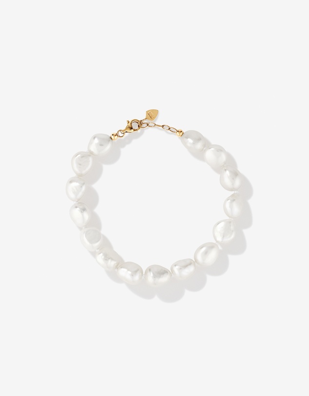 Michael Hill - Baroque Pearl Bracelet in 10kt Yellow Gold