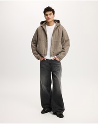 Cotton On - Cropped Hooded Bomber