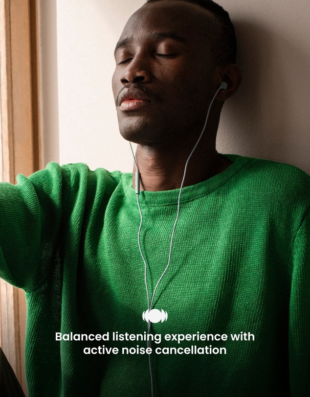 Sudio - V3 Pro - USB-C Tangle-Free Universal Wired Earbuds