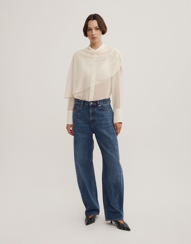 Witchery - Scarf Shirt